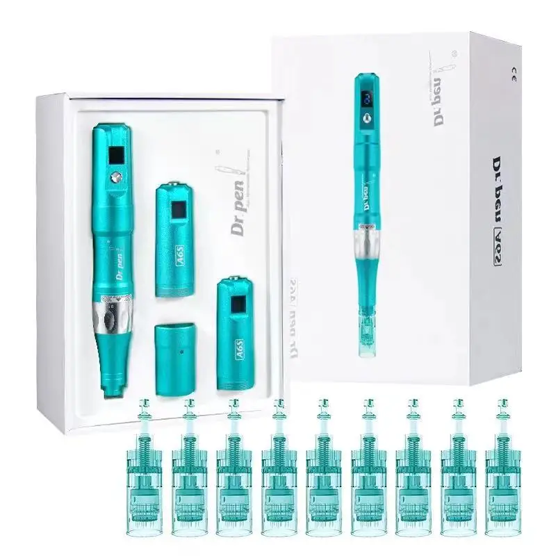 Dr pen ultima a6s elektrisk microneedling dermapen för hudvård_voghion.com