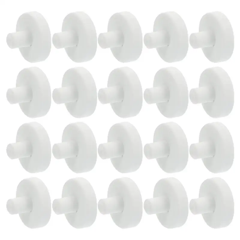 60Pcs Aquarium Coral Stand Coral Frag Plugs Ceramic Frag Rack Fish Tank T Shaped Support Stand Branch Base fish tank ornaments fish tank decorations aquarium ornaments