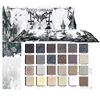 24 Color Matte Eye Shadow Plate Halloween Gothic Punk Style Black Sequin Eye Shadow Palette Lasting Makeup Cool Girl Eye Shadow 2