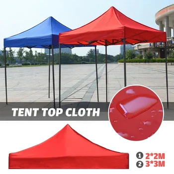 3X3M/2X2M Baldacchino Copertura Superiore di Ricambio Tenda A Quattro Angoli Panno Pieghevole Antipioggia Patio Padiglione Sostituire Gazebo 1