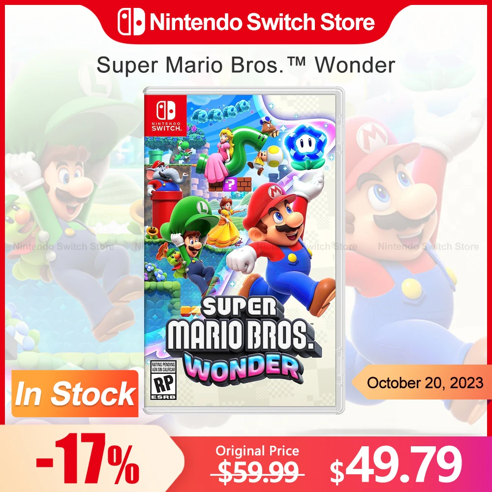 Super Mario Bros. Wonder Nintendo Switch Game Deals 100% Official Original  Physical Game Card Action Genre for Switch OLED Lite - AliExpress
