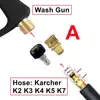 High Pressure Wash Hose Connector Outlet Swivel Adaptor M22 Quick Connect For Karcher Lavor Bosch Nilfisk Stihl Anti Winding 4