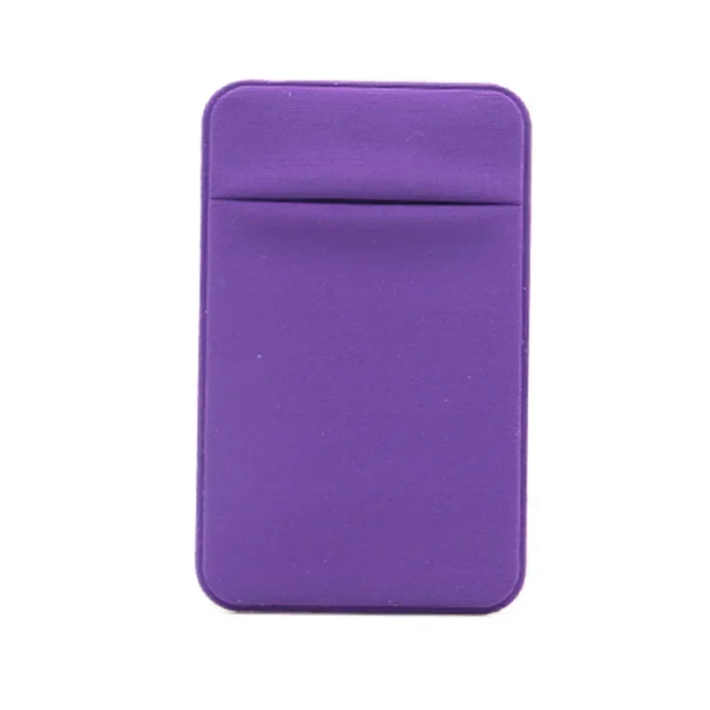 Universal Silicone Card Holder for Cellphones - Stylish and Durable