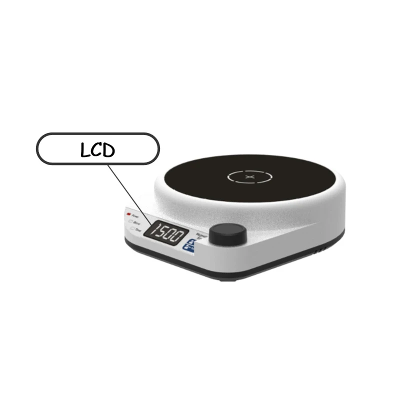 Mini Magnetic Stirrer Laboratory Multifunctional Magnetic Stirrer Stepless Speed Control Digital Display Timing