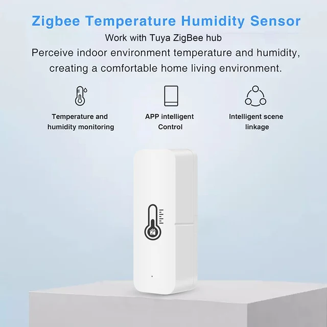 Tuya WiFi Zigequation-Capteur Intelligent de Température et d'Humidité,  Hygromètre Niket Extérieur, Détecteur Therye.com, Alexa Google Home  SmartLife - AliExpress