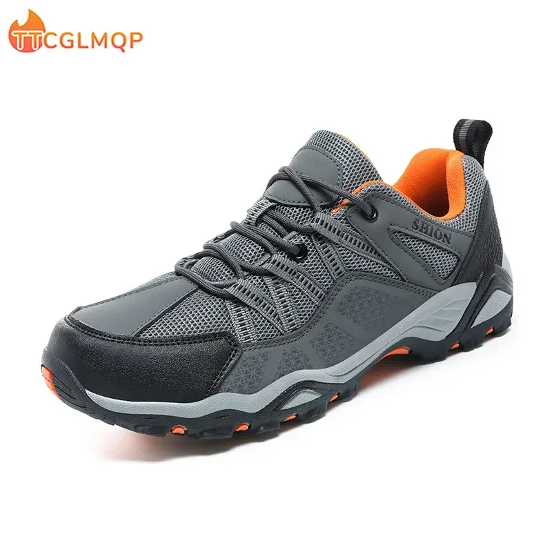 

New Summer Men's Casual Shoes Fashion Breathable Mesh Sneakers Outdoor Hiking Shoes Men's Walking Shoes Zapatos Hombre Big Size