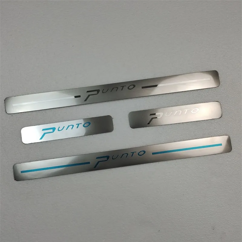For Fiat Punto 2012-2013 2014 2015 Scuff Plate/door Sill Door Sill Scuff Plate Welcome Pedal Car-styling