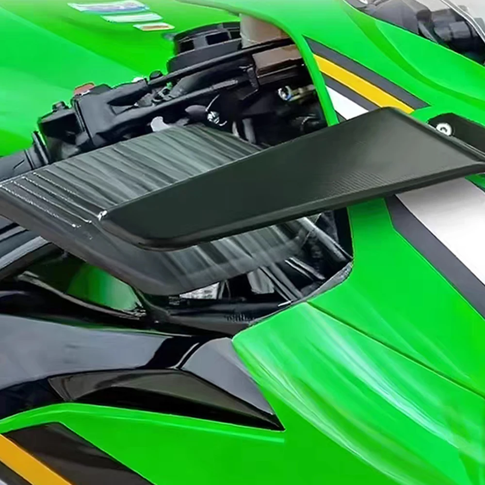 가와사키 닌자 636 ZX6R 2019-2025 2024 ZX-6R ZX636용 오토바이 사이드 미러, 회전 조절 가능한 백미러 키트