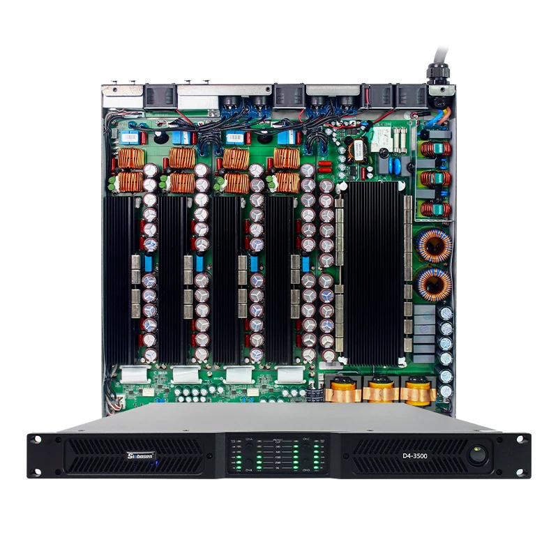 D4-3500 26400W Classe D Dj Amplificatore De Sonido Amplificatore professionale De Som Amplificatore di potenza per Line Array