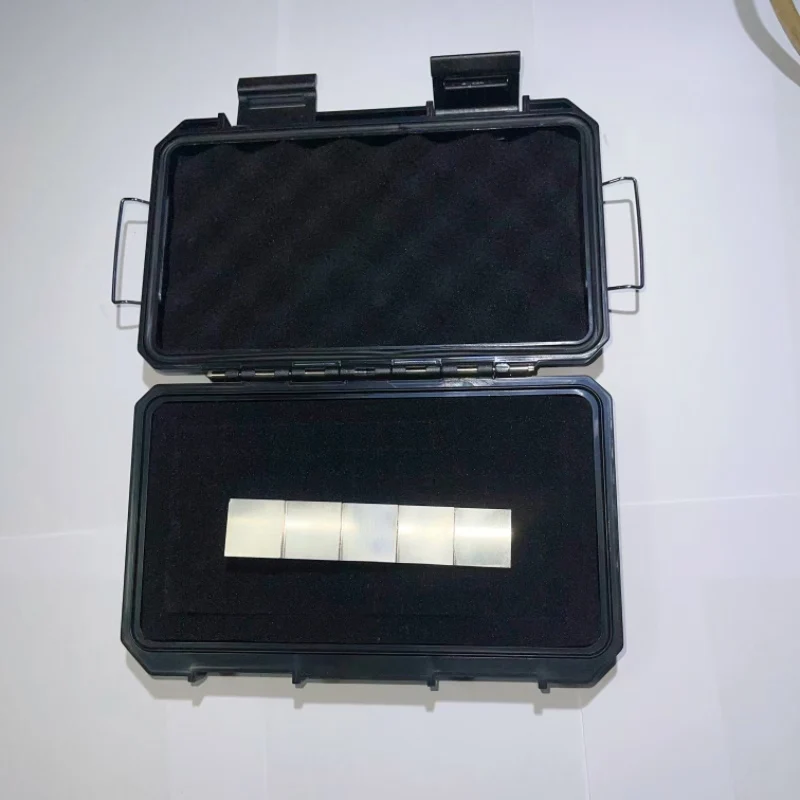 Deentest 5 Step Calibration Block 0.100"-0.200"-0.300"-0.400"-0.500" Inch 1018 Steel for Thickness Gauge Calibration UT Block calibration block