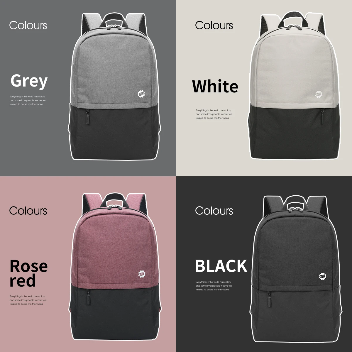 Casual Backpack for Men Women 15.6inch Laptop Backpack Fashion Schoolbag Teenager Men Travel Backpacks
