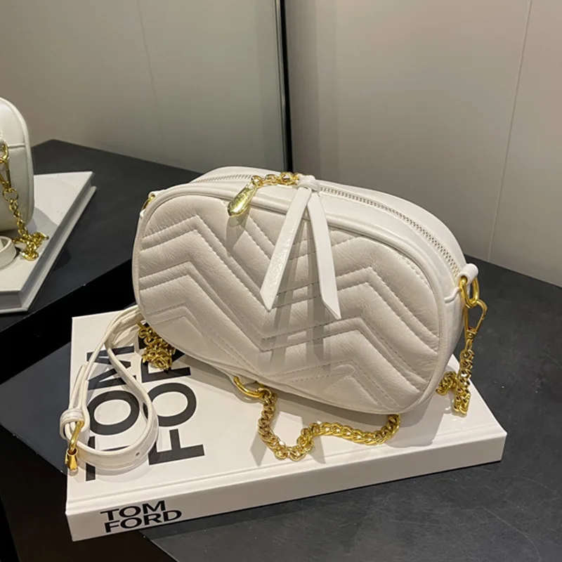 

High Quality Chain Women's Bag 2023 New Fashion Popular Versatile Embroidered Single Shoulder Bag Crossbody Bag for Women