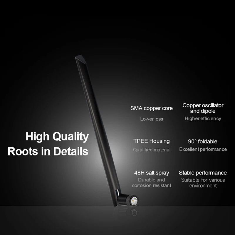 5.8 GHz Router Antenna Wifi Mini 5.8GHz FPV Foldable Antennas SMA Male for UAV Wireless Module Motherboard Aerial Right Angle