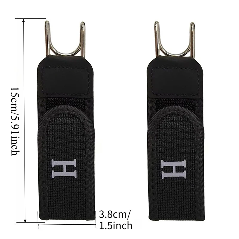 Adjustable Belt Buckle Set with Magic Tape & Metal Hooks