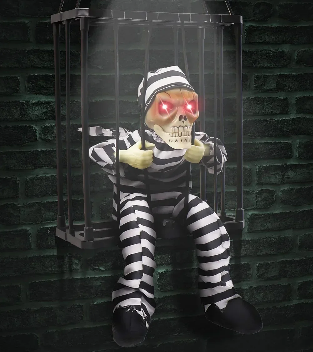 Halloween Scary Skeleton Prisoner
