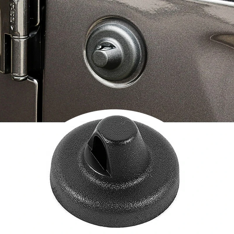 

Car Radio Antenna Base Cover Trim Black Antenna Cover For Jeep Wrangler JK JL JT 2007-2022