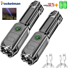 

New Arrival Bright Led Flashlight Torch Mini T6 Led Flashlight Adjustable Focus Zoomable LED Light Lamp Portable LED Flashlight