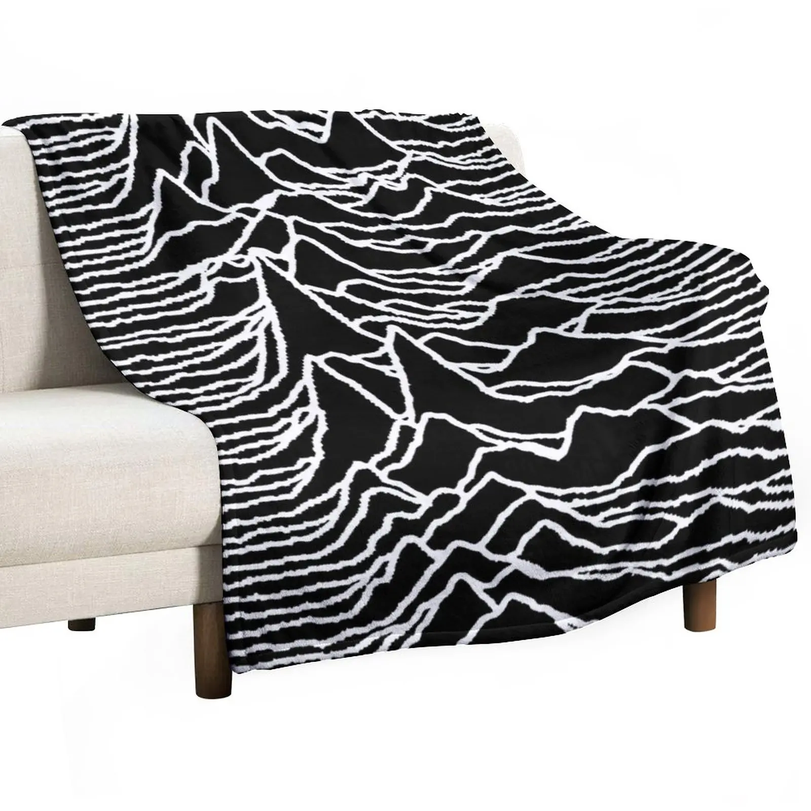 

Unknown Pleasures Throw Blanket Camping Flannels Weighted Decoratives Blankets