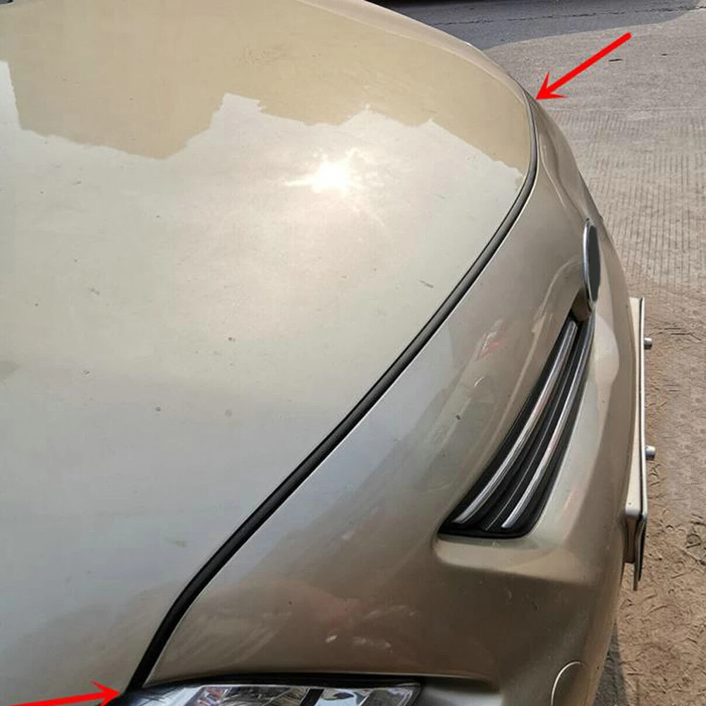 자동차 프론트 후드 씰링 스트립 Weatherstrip 고무 씰 For Toyota Corolla 07-13 방수 엔진 커버 씰 트림 실란트