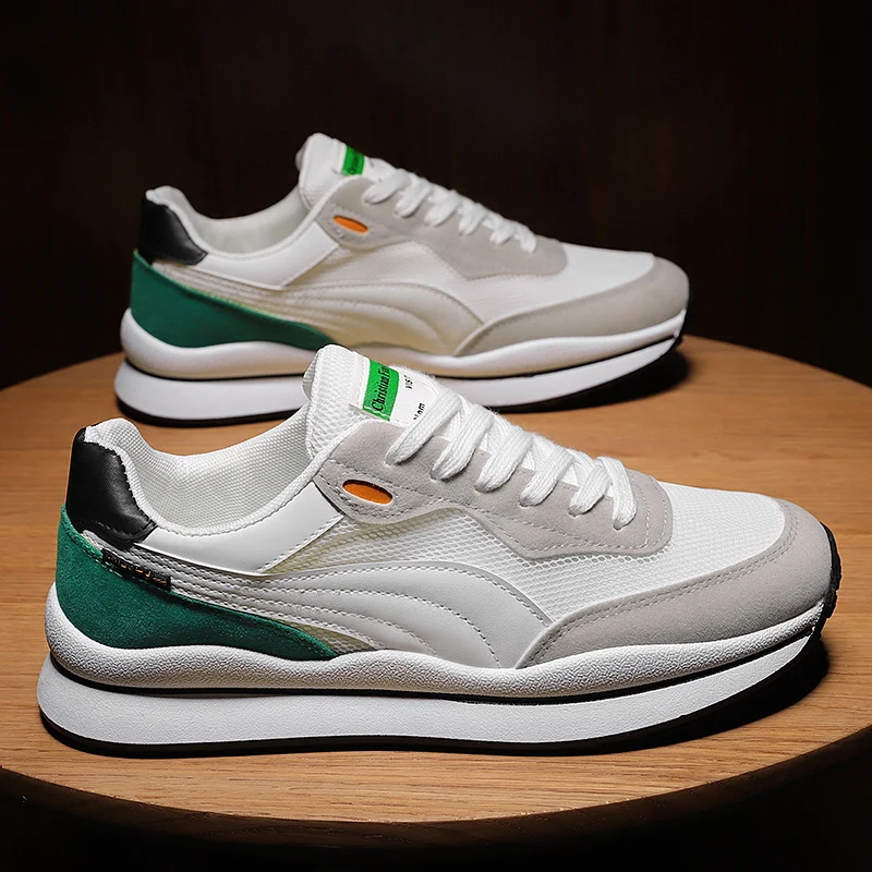 

Men Sneakers Breathable Running Shoes Outdoor Sport Fashion Comfortable Casual Gym Mens Shoes