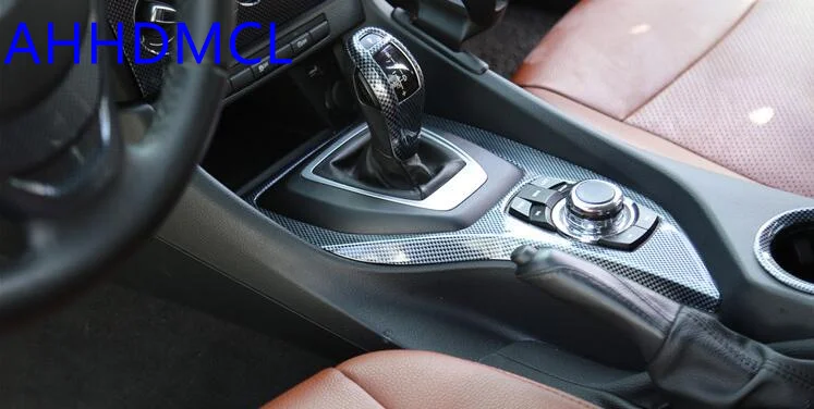 

Car Interior Mouldings Modification Decorative Trim Frame Interior Sequins Carbon Fiber Color For B.M.W. X1 E84 2014 2015