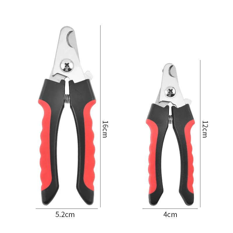 Pet Nail Clippers for Large Dog Nail Trimmer Stainless Steel Scissor Multifunctional Nail Cutter Cat Claw Care Grooming Supplies 6