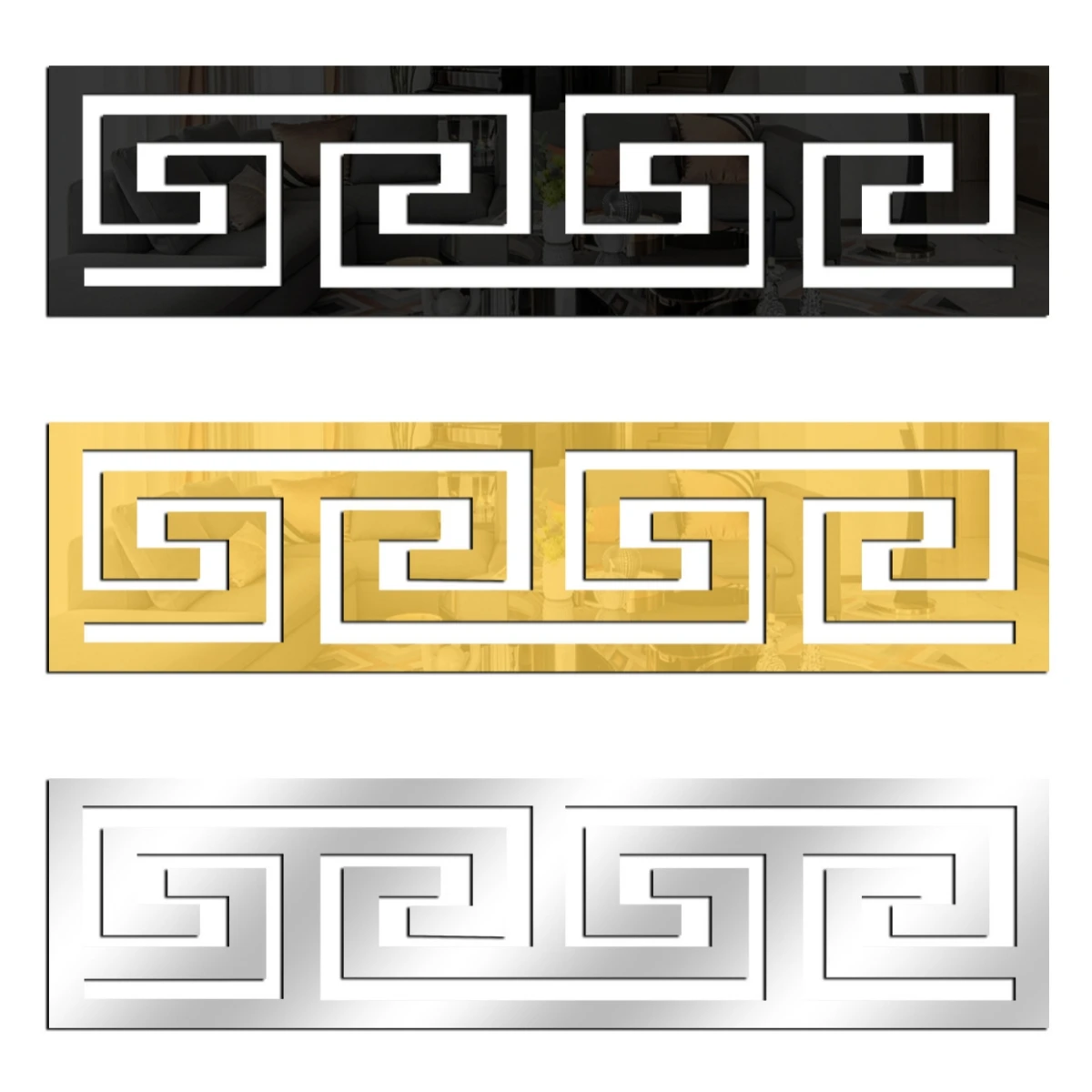 12pcs 20x5cm DIY 3D Mirror Sticker Self Adhesive Waist Line Wall Stickers for Living Room Ceiling Edge Strip Corner Wall Decor wall sticker mirror wall sticker