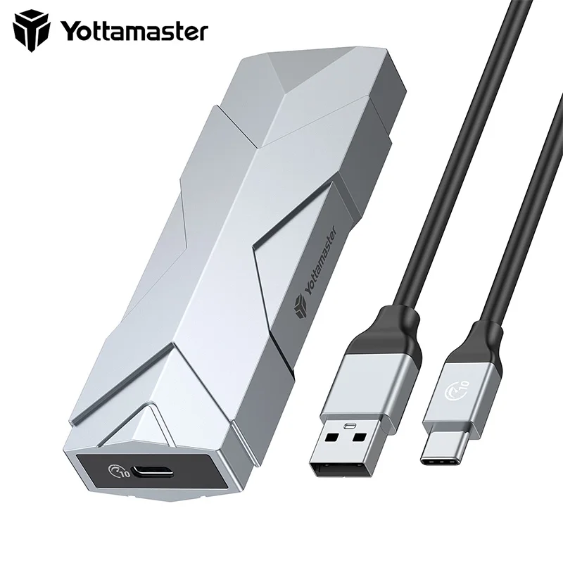 

SSD-корпус Yottamaster M.2 SATA (NGFF), SATA 3,0, 6 Гбит/с, UASP Type-C для детской, многофункциональной, для Windows/Mac/B-Key/B & M-Key
