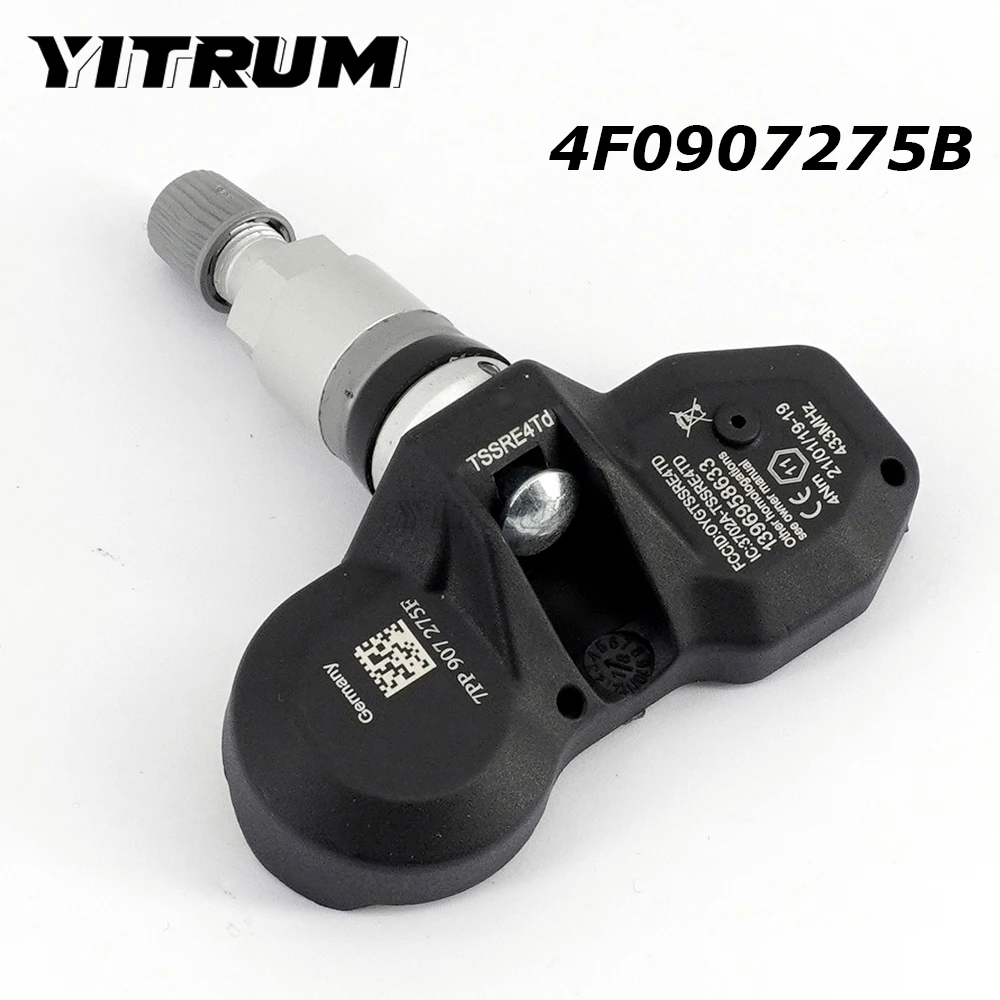 

Датчик давления в шинах YITRUM 4F0907275B для Audi R8 A8 RS6 RS7 Volkswagen Porsche Panamera Cayenne Lamborghini 4F0907275D