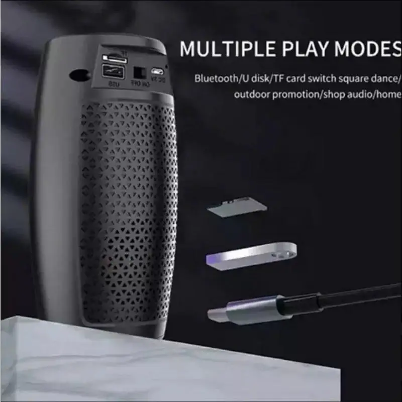 Wireless Bluetooth Outdoor Portable Speaker High Volume Subwoofer