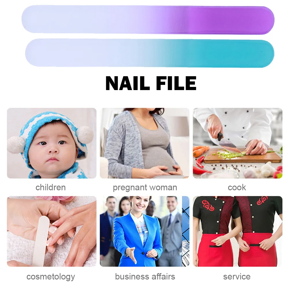 Mini Crystal Nail Shine Buffer Polisher Professional Nano Nail Shaping Tool