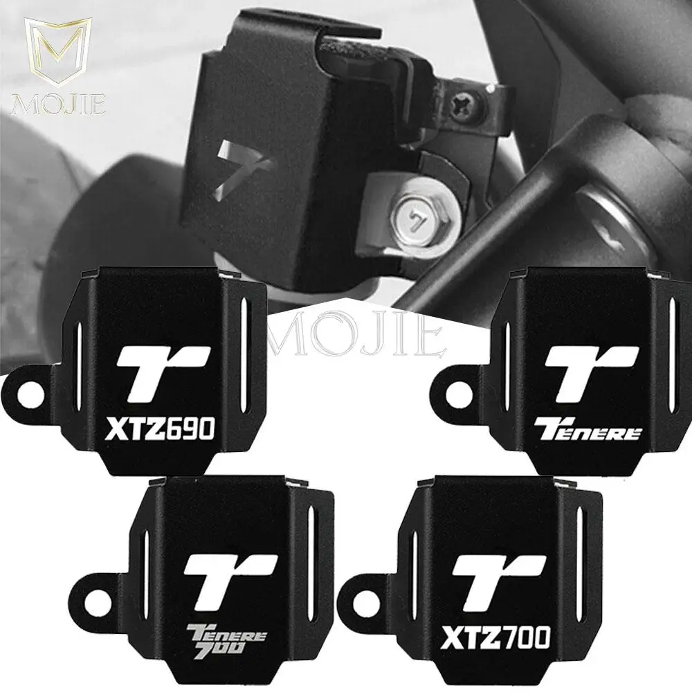 For Yamaha Tx690Z Tenere Xtz690 Tenere 2019 2020 2021 Motorcycle Rear Brake Fluid Reservoir Guard Cover Oil Cup Cap Protector