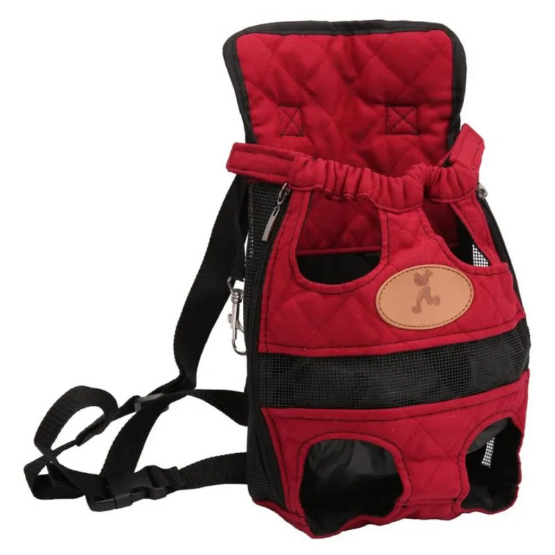 Hond Draagtas Rugzak Reizen Schouder Grote Zakken Huisdier Front Carrier Houder Dog Carrier Bag Voor Hond Kat Puppy Teddy bulldog