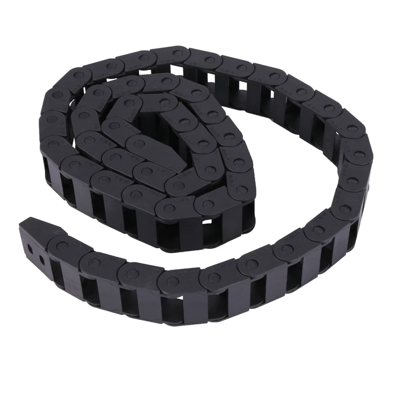 5Pcs 10 X 20Mm 1M Open On Both Side Plastic Towline Cable Drag Chain