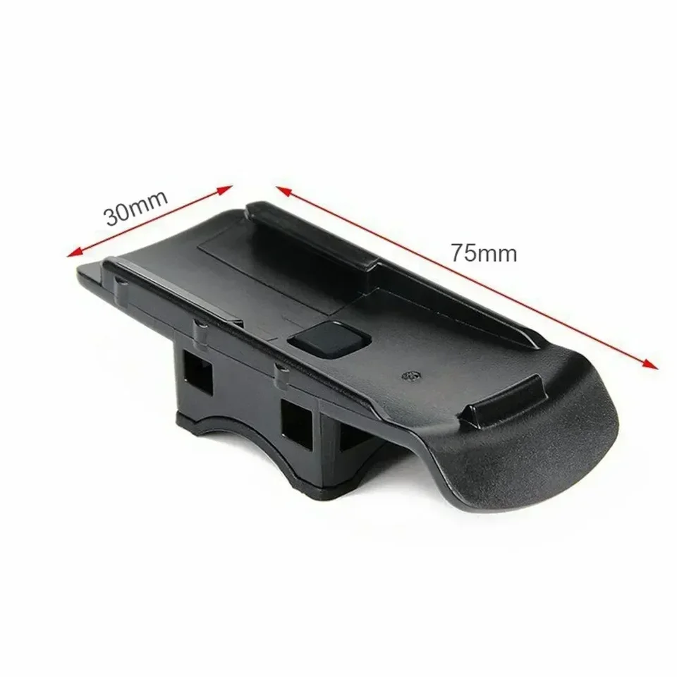 Support Guidon Vélo Pour GPS Garmin (Oregon, ETrex, GPSMap 62) - Avec Attaches De Câble - Noir - 14