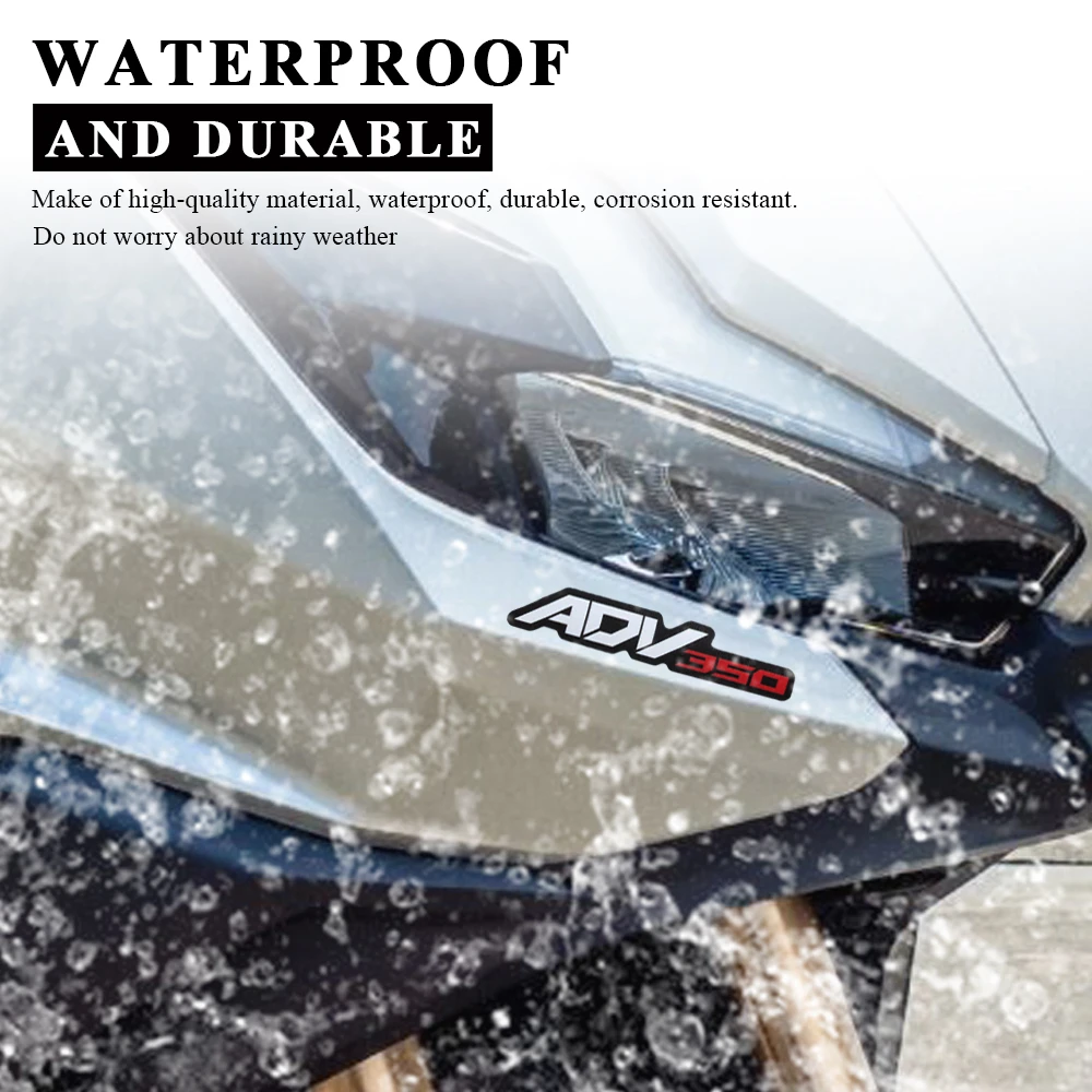 Рисунок 4 - Бело-красные мотоциклетные наклейки