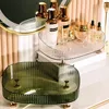 Makeup Perfume Organizer Desktop Storage Box Bathroom Dresser Vanity Tray for D Candle,Lotion Bottle,Cosmetics,Jewelry 4