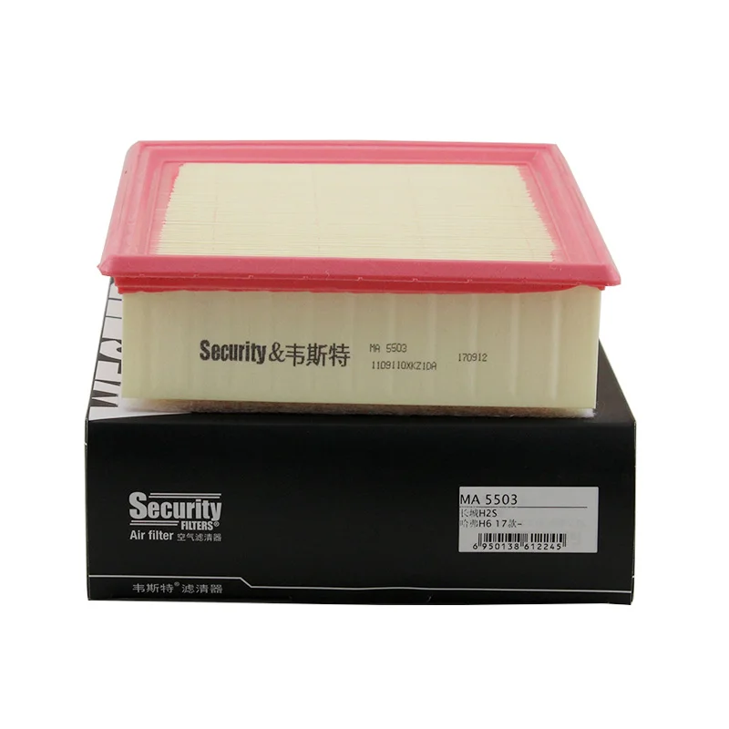 Air Filter For GWM HAVAL Hover F5 F7 F7X H2S H6 WEY VV5 1.5T VV6 2.0T 1109110XKZ1DA MANN C24069