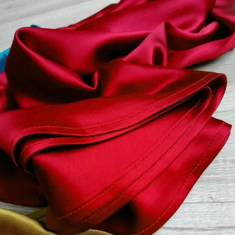 Spaghetti strap nightdress female In the summer Inner base Advanced design sense Niche acetate satin method Long V-neck dress