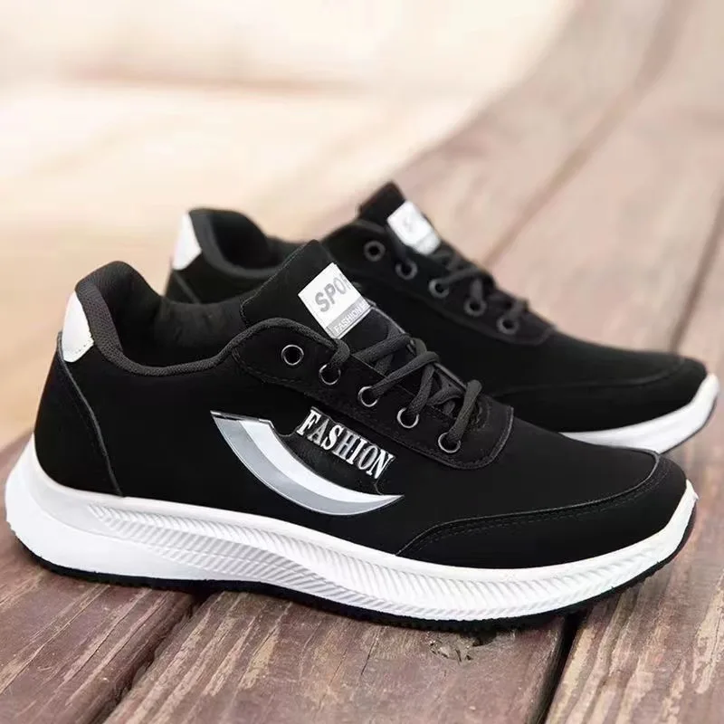 Men's Sneakers Breathable Mens Vulcanized Shoes Fashionable 2024 New Comfortable Flat Shoes Soft Male Shoes 4