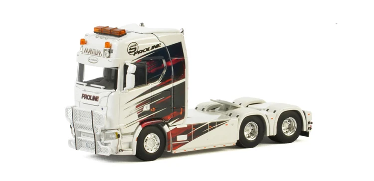 

Alloy Toy Model Gift WSI 1:50 Scale Sca-nia CS20H 6X2 Tag axle,Transport Truck Tractor Vehicle Diecast Toy Model 01-2496