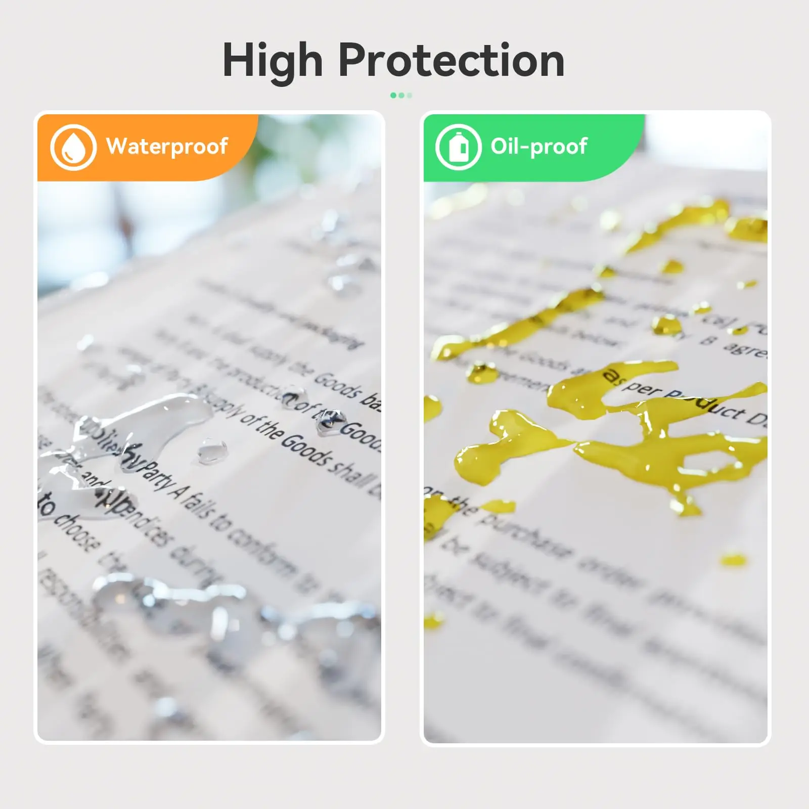 A4 프린터 빠른 건조 및 장시간 보관 연속 열 용지, 사진 그림 PDF 인쇄용 접이식 열 용지 100 매