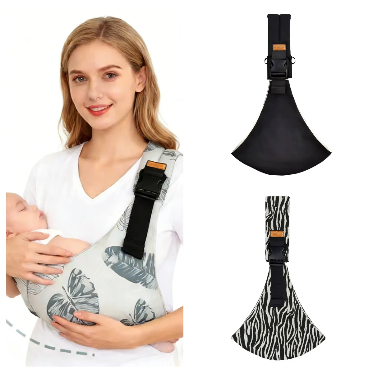 Baby Sling Carrier,Baby Sling,Toddler Carrier,Adjustable and Non-Slip Hip Seat Carriers Carrying 10-30 lbs