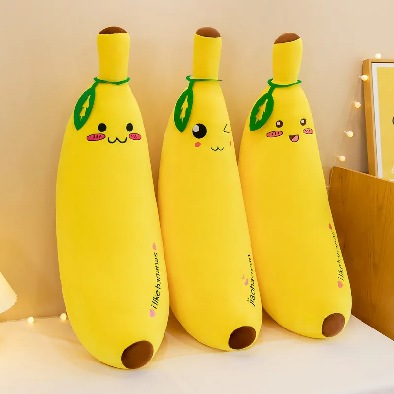 Simulation Software Banana Pillow Stuffed Toy Children Doll Birthday Gift Doll Company Gift Logo Dimensions Item Type Features