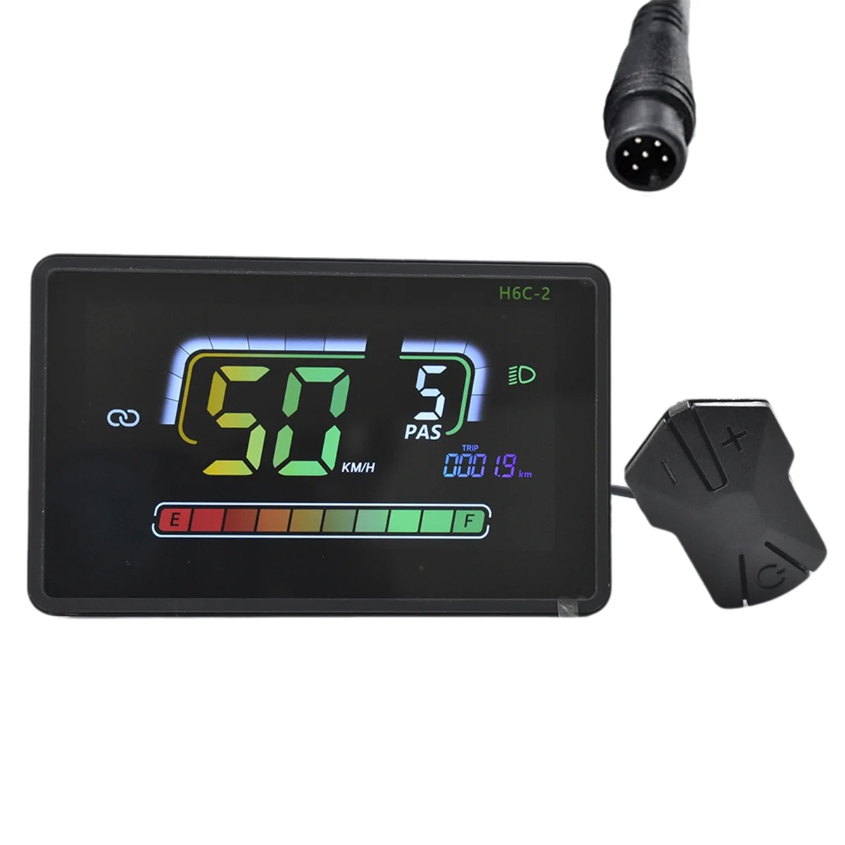 M5 LCD Display voor Elektrische Fietsen - Waterdicht, 24V-60V