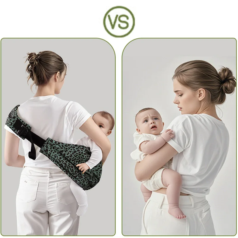 Portable Sling Baby Carrier Wrap Toddler Backpack Shoulder Bag Bebe Carriers Newborn Backpacks Infant Bags for New Born - 4