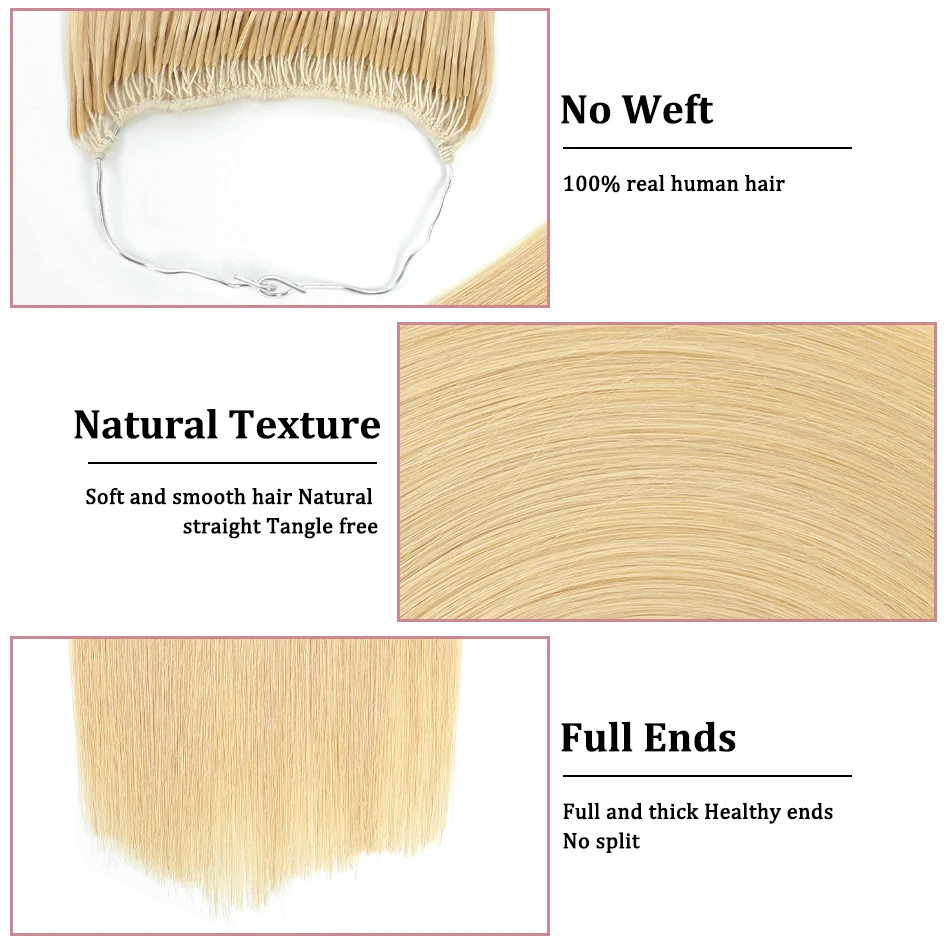 Cotton string twins I-tip thread hair extensions Straight Natural color hair Brazilian Remy human For woman No weft 12"-26"