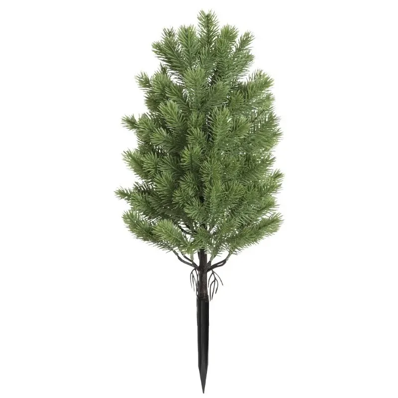 Simulation pine branch plant Christmas decoration accessories Home artificial fake pine needles Simulation Christmas tree garden