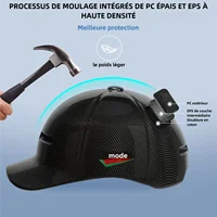 Casques de vélo GUDOOK Nouvelle casquette de baseball Casquette à visière Casque de vélo pour adultes Casques de vélo de route de montagne Taille réglable Cyclisme 4