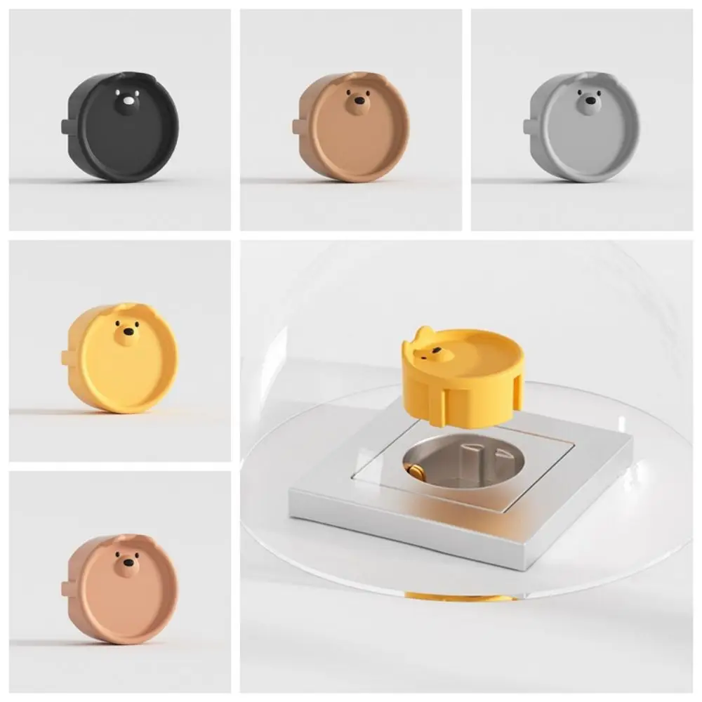 European standard socket protection cover silicone 2-hole 2-phase power socket plug Kid anti-shock dustproof protective cover socket covers